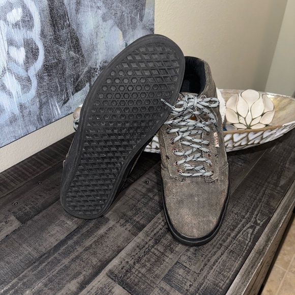 Vans Bedford Acid Denim Black Men's Skateboarding Shoes - Picture 12 of 12